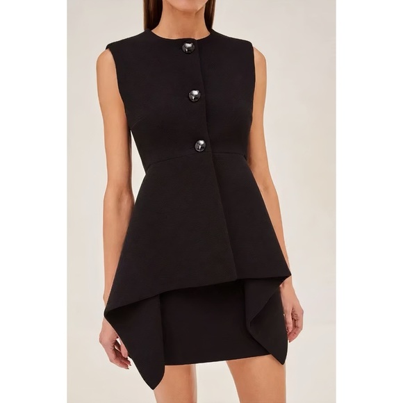 NWOT ALEXIS Mini Sleeveless Black Mckenna Dress - Picture 1 of 6